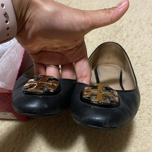 🔥🔥TORY BURCH FLAT BLACK 🔥🔥 9 1/2 - Picture 11 of 11